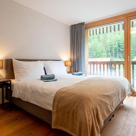 Montela Hotel & Resort - Suiten Saas-Grund Bagian luar foto