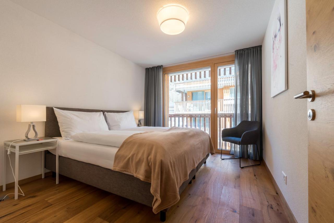 Montela Hotel & Resort - Suiten Saas-Grund Bagian luar foto