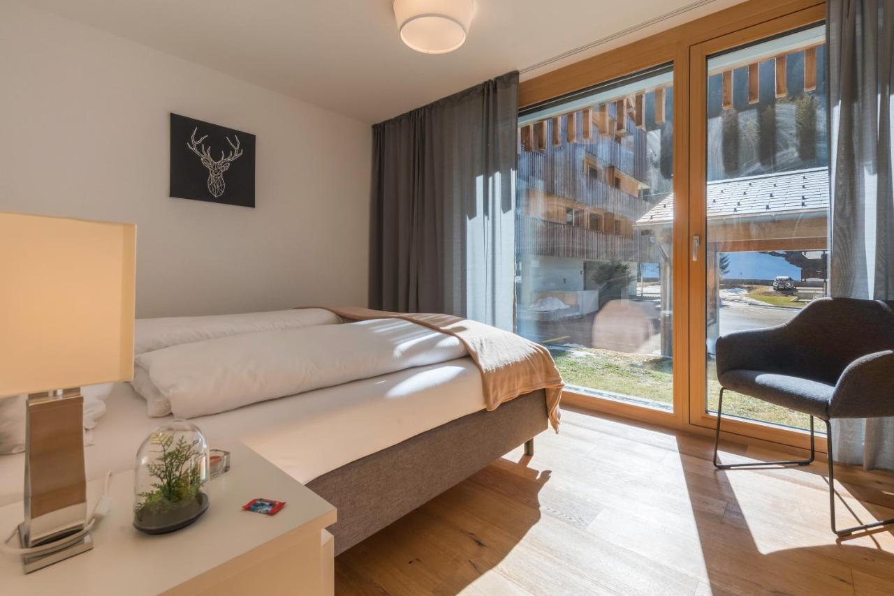 Montela Hotel & Resort - Suiten Saas-Grund Bagian luar foto