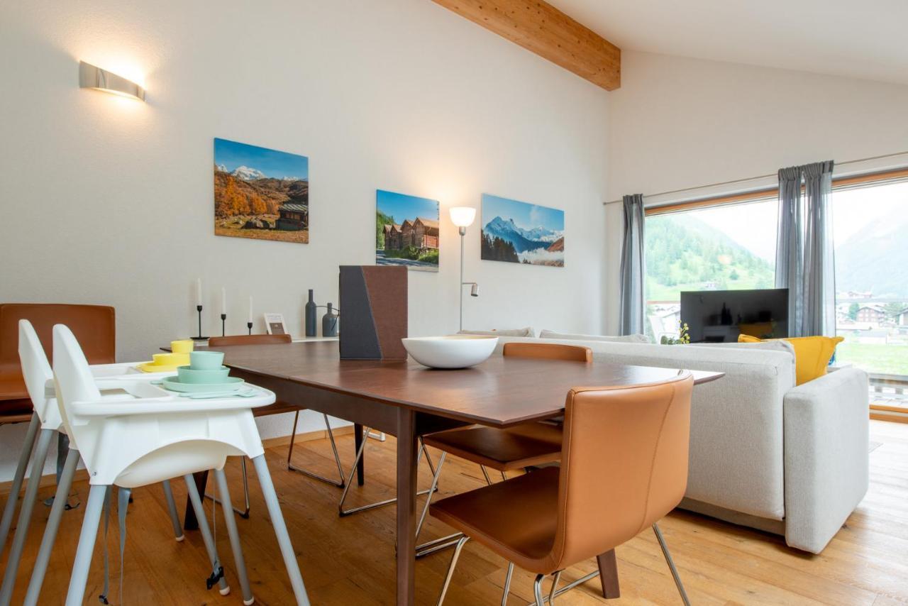 Montela Hotel & Resort - Suiten Saas-Grund Bagian luar foto