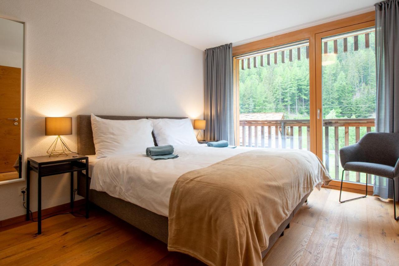 Montela Hotel & Resort - Suiten Saas-Grund Bagian luar foto