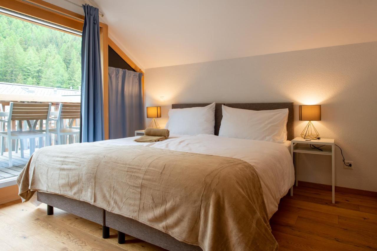 Montela Hotel & Resort - Suiten Saas-Grund Bagian luar foto